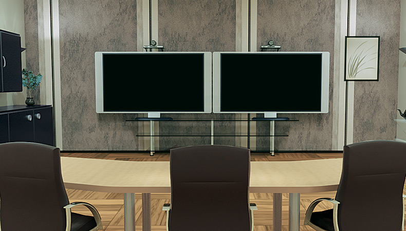 Sala de videoconferencia y presentaciones HD
