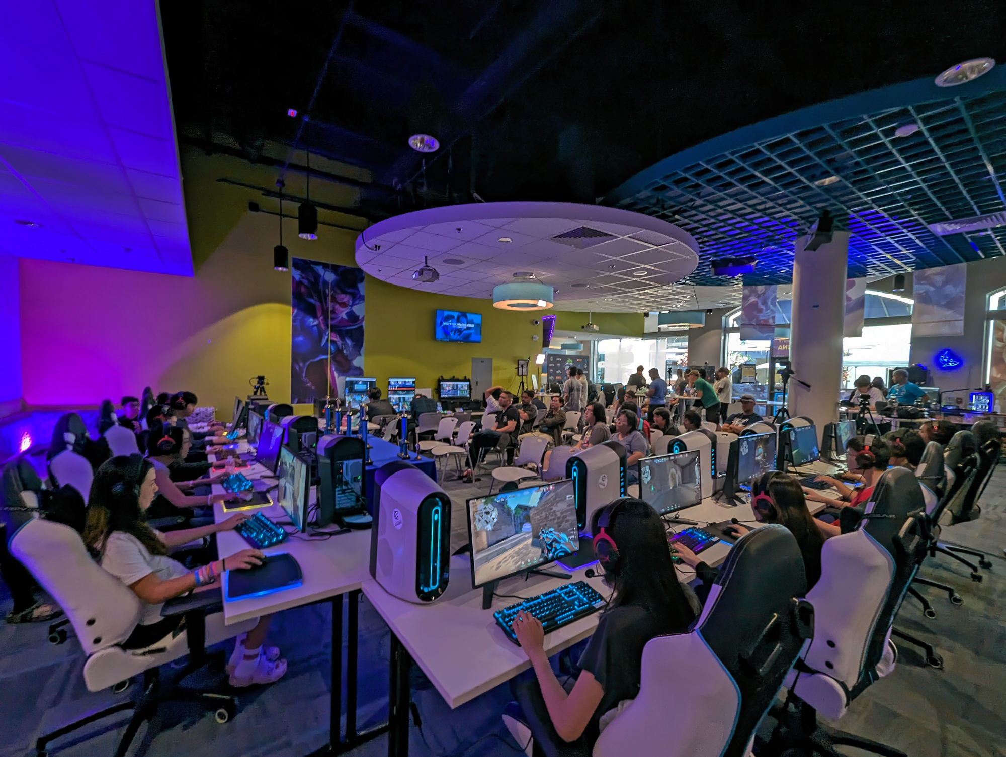 As Hawaii's first public esports facility, the HPU Esports Arena opened its doors to students, campus gaming activities, and the community.