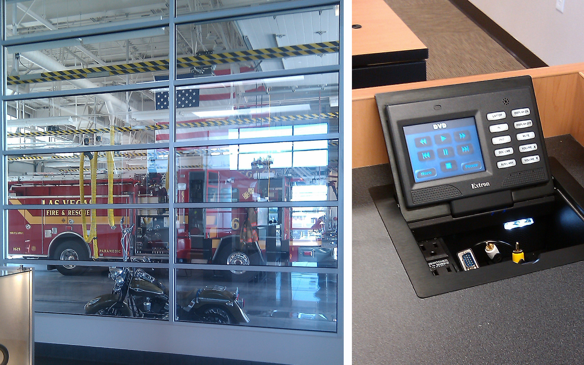 Las Vegas Fire Department and Extron TouchLink™ Technology in the Fire Station