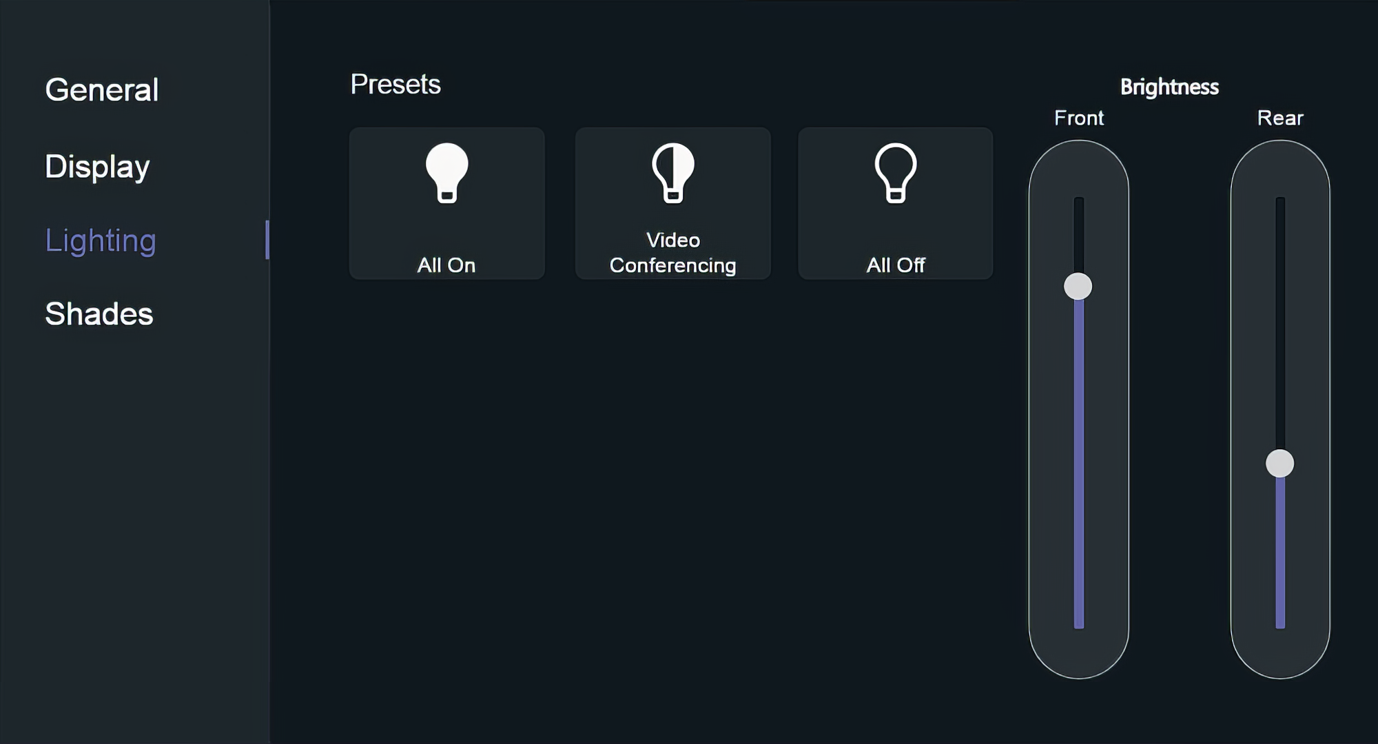 Extron Control for Yealink RoomConnect - Lighting