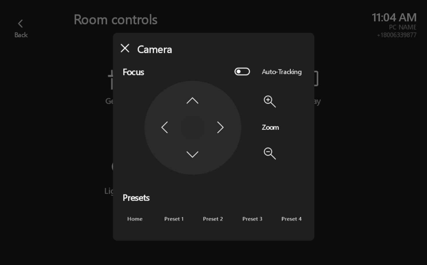 Microsoft Teams Rooms for Poly TC8 - Camera