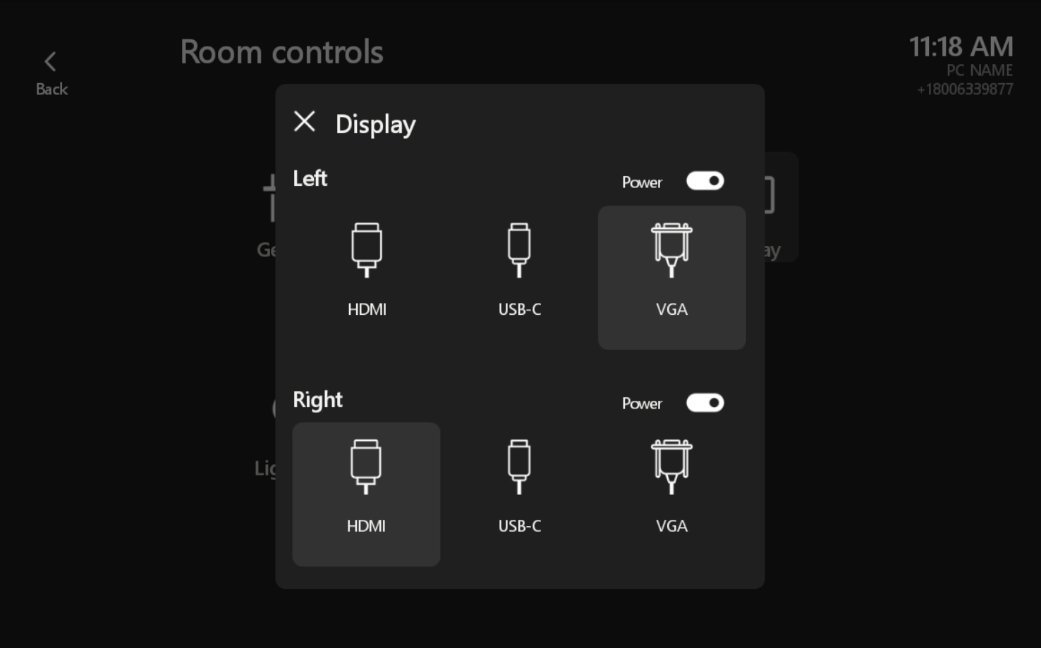 Microsoft Teams Rooms for Poly Touch Controller - Display