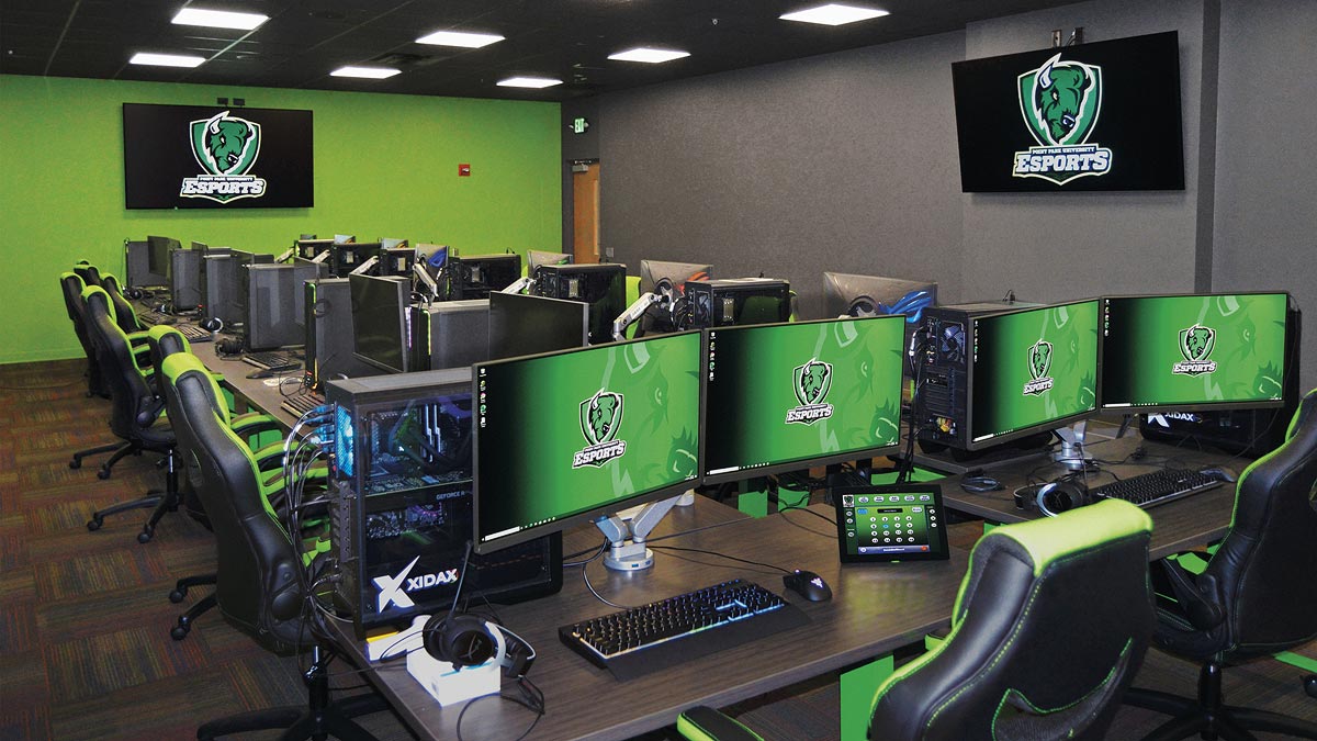 Point Park University’s new esports facility not only allows the varsity team to compete, it enables each enrolled student to explore the business side of esports and to gain valuable hands on experience with the back-of-house technologies.