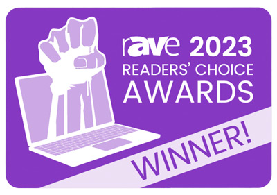 Rave 2023 Reader's Choice Award logo
