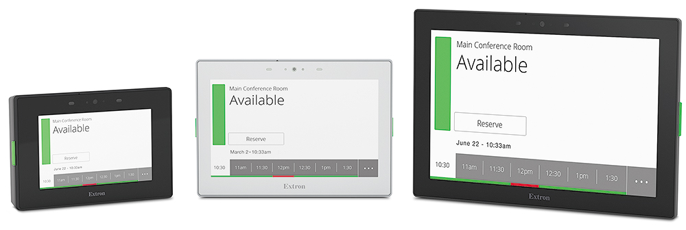 Three TLS Touchlink scheduling panels