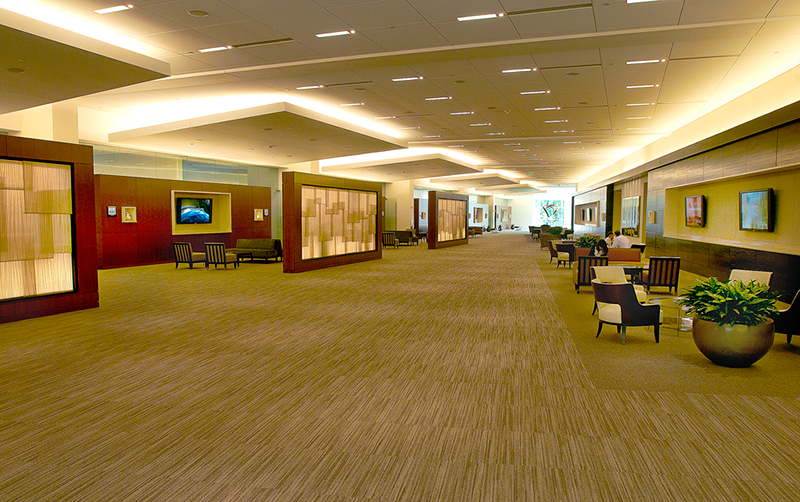 The EBC prefunction hall offers a variety of software demonstration areas.