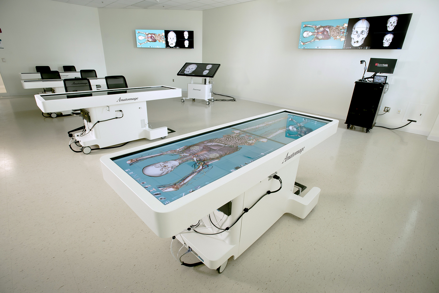 Mesa de laboratorio de Anatomage