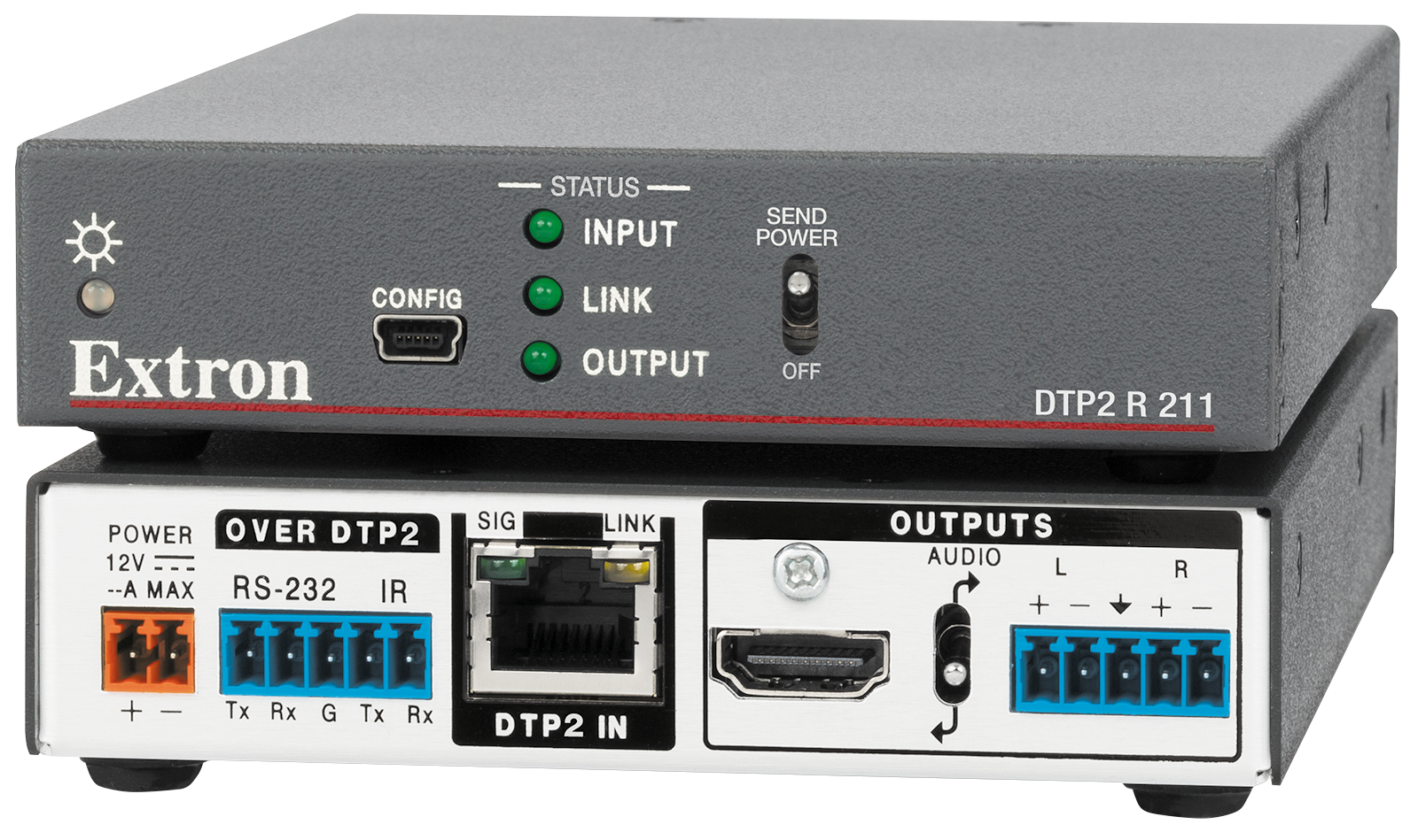 Extron dtp2 r 211. Extron HDMI приемник. Extron dtp2 t 212. 60-1631-53 Приёмник dtp2 с деэмбедированием аудио для HDMI 4k/60, dtp2 r 211 7. Outputs send