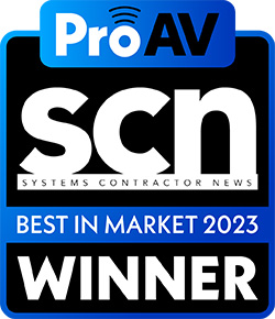 Pro AV SCN Systems Contractor News Best in Market 2023 Winner