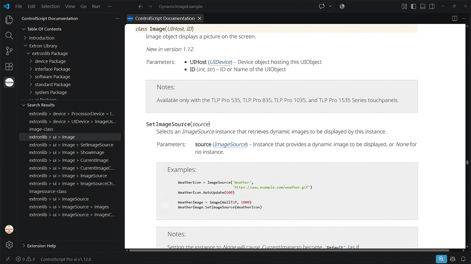 VSCode screenshot
