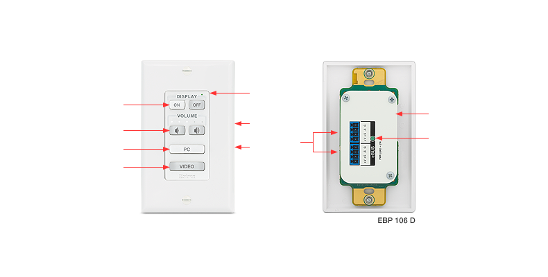 eBUS Button Panel Series | Extron