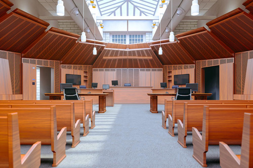 Gerichtssaal