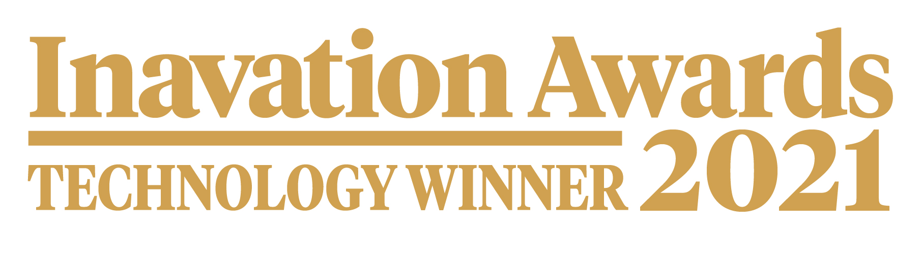 Inavation 2021 Technology Winner Award
