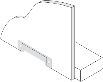 AVTrac® Wall Trim Plate System Diagram