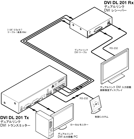 DVI DL 201 System Diagram