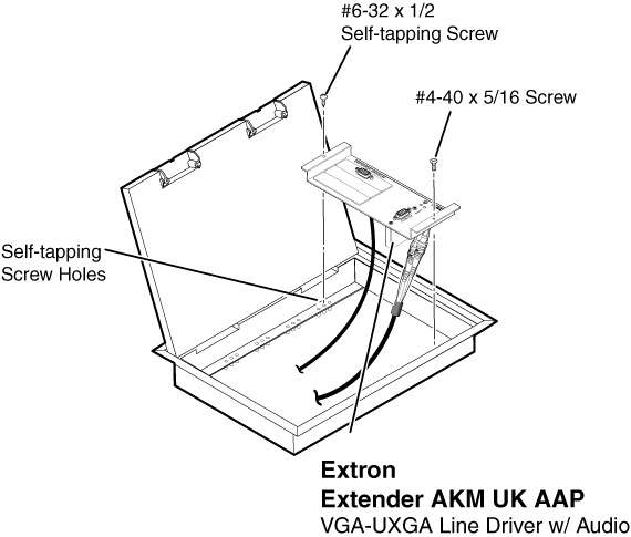 Extender AKM AAP System Diagram