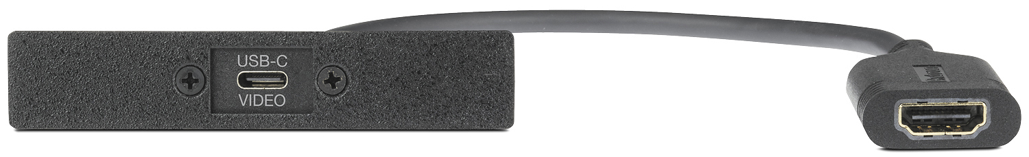 One USB-C Female to HDMI Female on Pigtail - Architectural