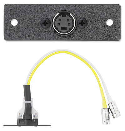 Two Contact Closure Switch - Momentary, Single Pole, Double Throw with LED  - to Solder Tabs - Architectural Connectivity