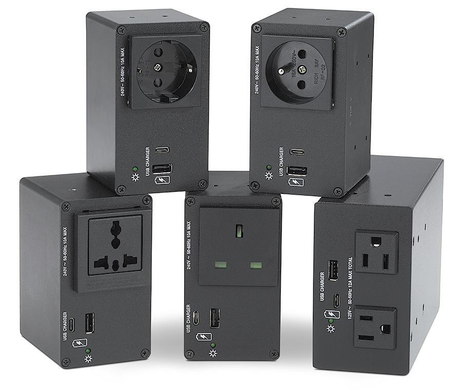 AC+USB 300 Series Power Modules - Architectural Connectivity | Extron