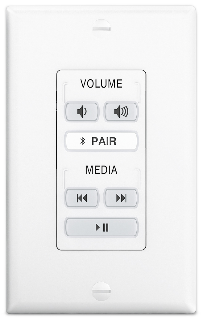 Extron BT 100 AT D Bluetooth Dante wallplate interface