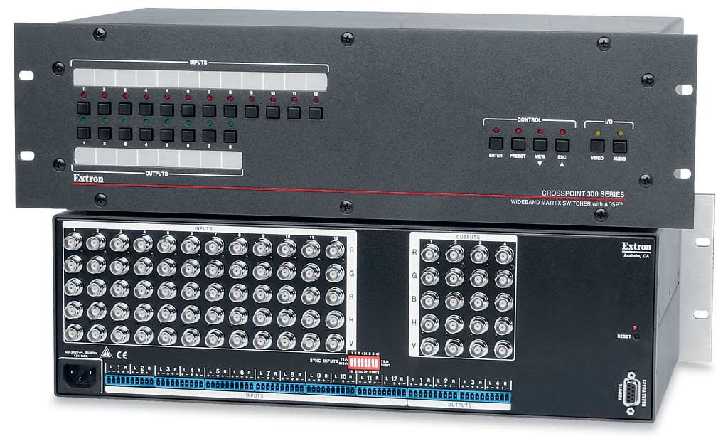 CrossPoint 300 124 - Matrix Switchers | Extron