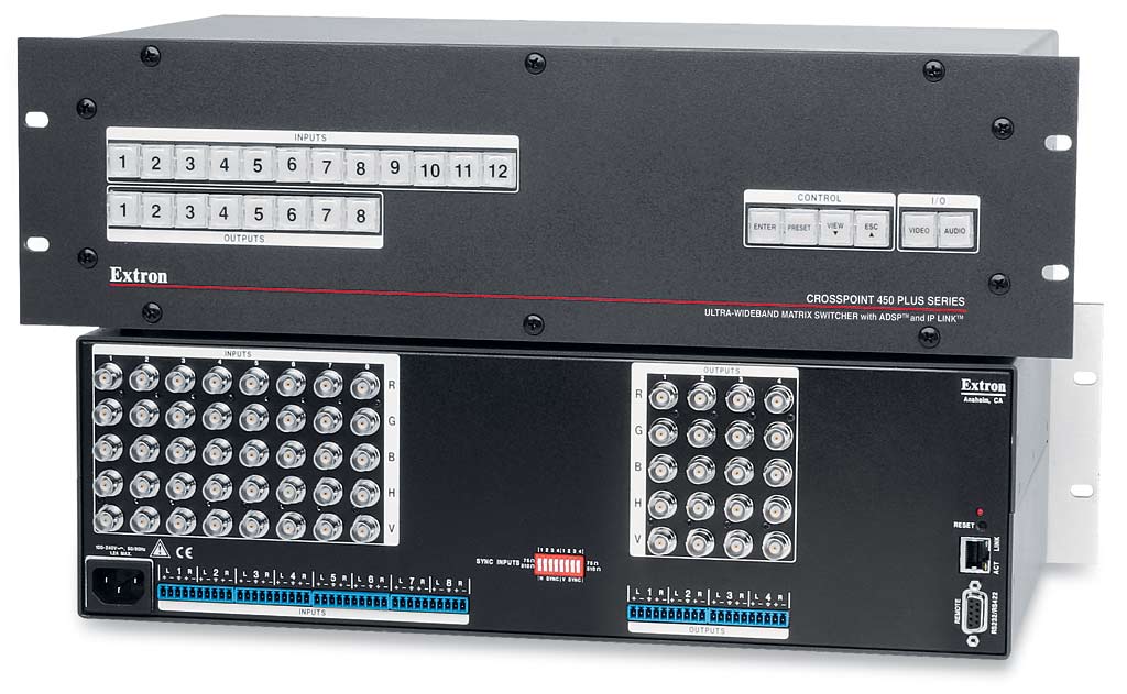 CrossPoint 450 Plus 84 - Matrix Switchers | Extron