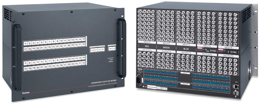 Extron Crosspoint 450 Plus Series Ultra-Wideband Matrix Switcher 