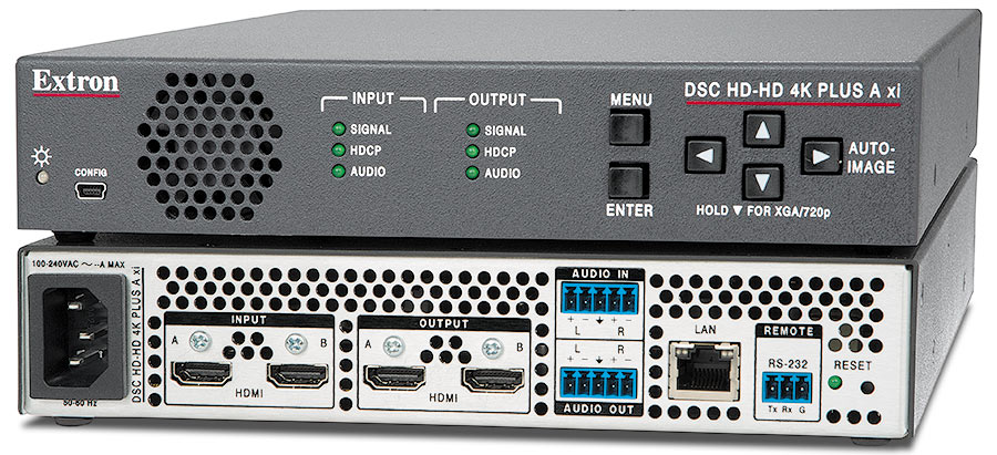 DSC HD-HD 4K PLUS A - Scalers & Signal Processors | Extron