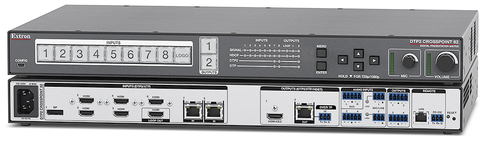 DTP2 CrossPoint 82 - DTP Systems | Extron