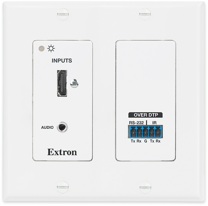 EXTRON DTP HDMI 4K 230 TX und RX Sender Empfänger über Netzwerkkabel Netzteil 