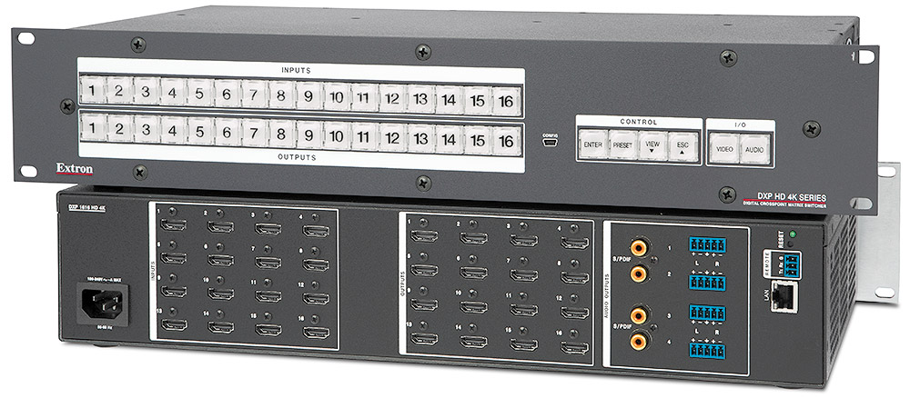 DXP HD 4Kシリーズ - Matrix Switchers | Extron