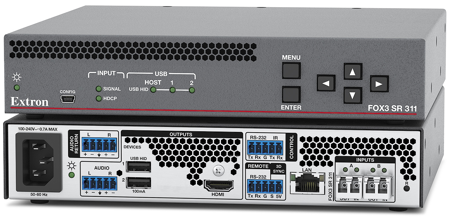 FOX3 SR 311 - Fiber Optics | Extron