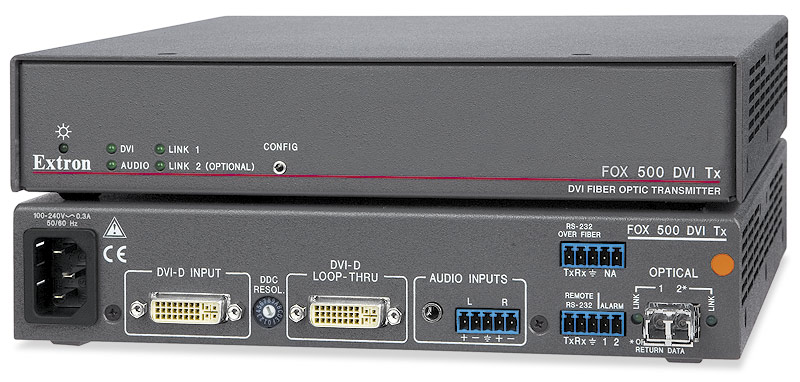 新品未開封　DIA-FOX DSTB-500 ハードディスクレコーダー FOX 500 DVI Tx - Fiber Optics | Extron