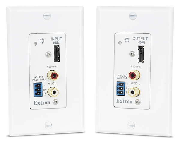HDMI 201 A D Tx/Rx - Transmitter/Receiver Set - White