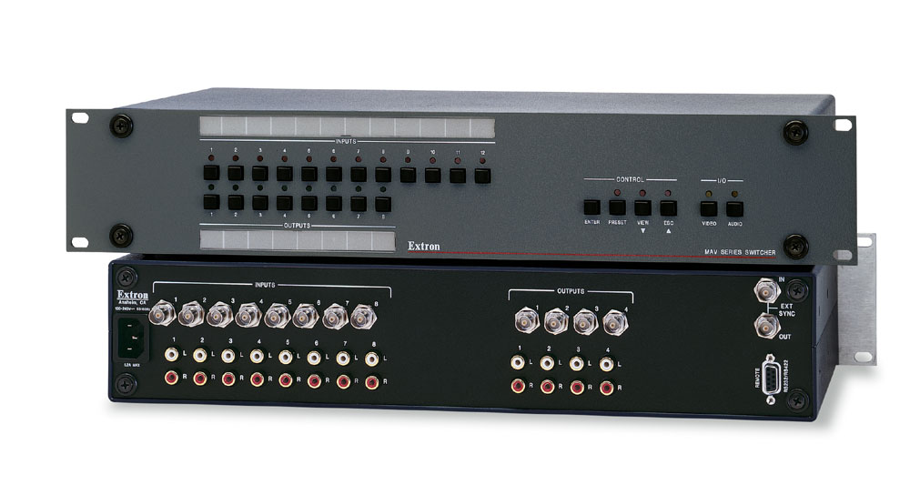 MAV 84 Composite Video/RCA Stereo Audio Matrix Switcher Matrix