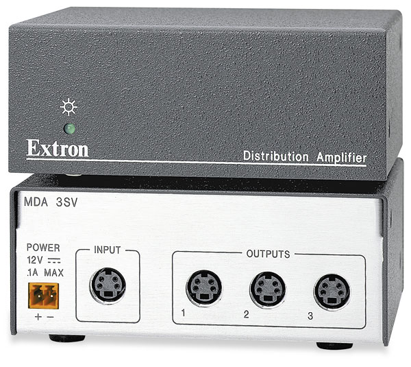 Extron MDA 3V Three Output Composite Video Distribution Amplifier 