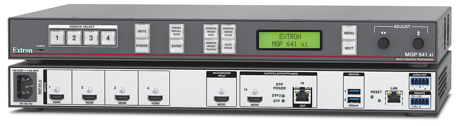 MGP 641 xi - Scalers & Signal Processors | Extron