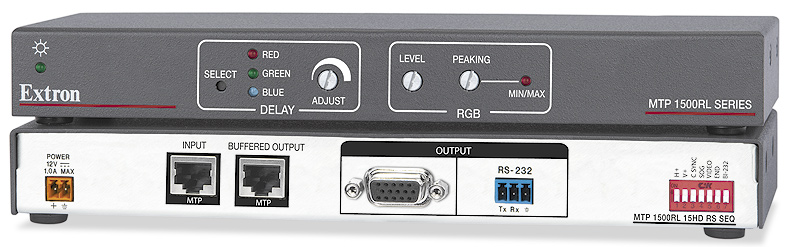 MTP 1500RL 15HD RS SEQ - Receiver w/Skew Equalizer