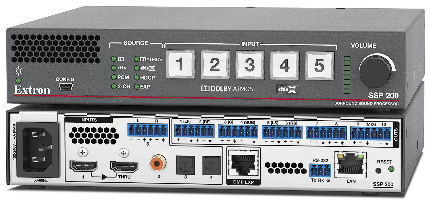 SSP 200 - DSP, Expansion & Software | Extron