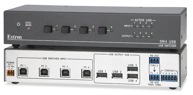 SW4 USB - Four Input USB