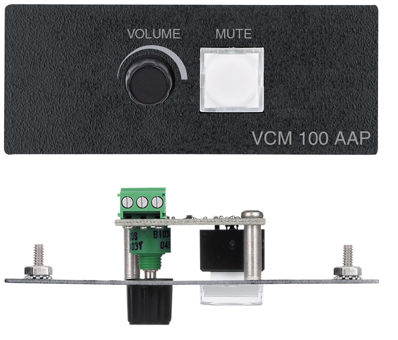 VCM 100 AAP - Volume & Mute Controller - AAP - Black