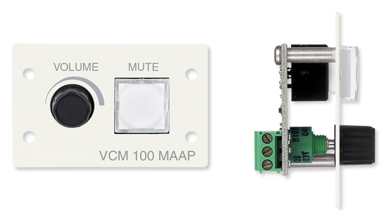 VCM 100 MAAP - Volume & Mute Controller - RAL9010 White