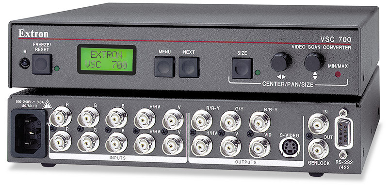 VSC 700 & VSC 700D - Scalers & Signal Processors | Extron
