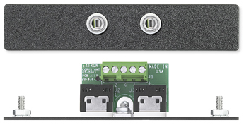 The Extron Two 3.5 mm Stereo Mini Jack to Captive Screw Terminal