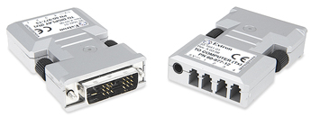 Extron DDX 102 Tx and Rx Dual Link DVI Fiber Optic Extender pair 