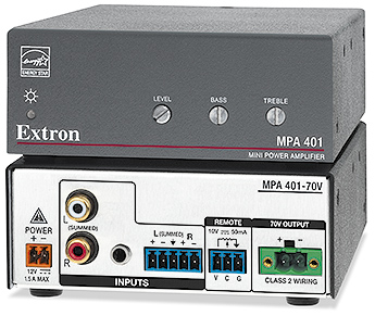 The Extron MPA 401