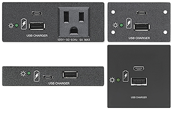 The Extron USB PowerPlate 300 Series