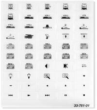 MLC 206 Button Labels - MediaLink Controllers | Extron