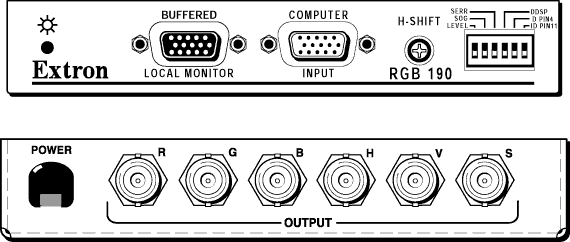 RGB 190F Kit Panel Drawing