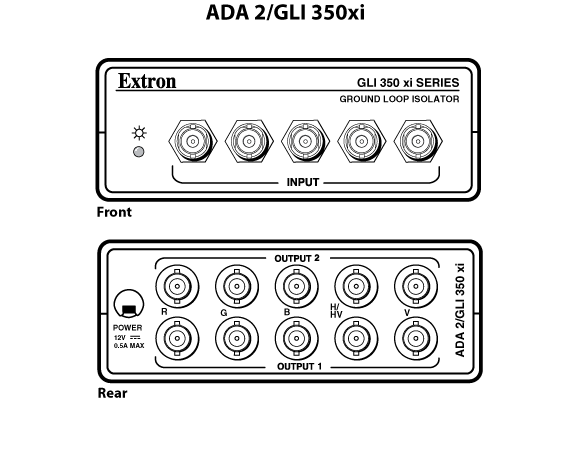 ADA 2/GLI 350xi Panel Drawing
